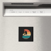 Klettern Klettern Retro Magnet (In Situ (Geschirrspüler))