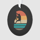 Klettern Klettern Retro Ornament (Vorderseite)