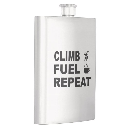 Klettern, Kraftstoff, wiederholen Flachmann (Rechts)