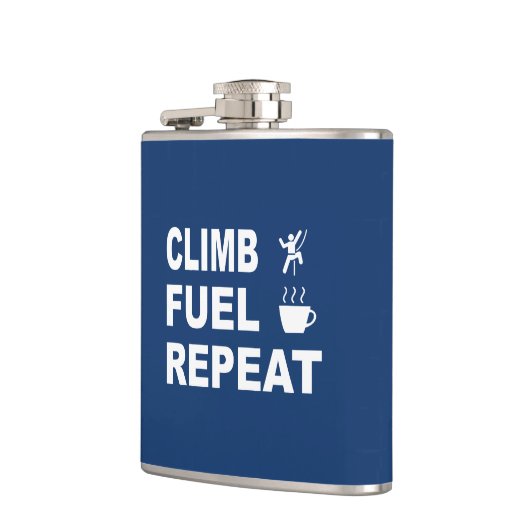 Klettern, Kraftstoff, wiederholen Flachmann (Links)