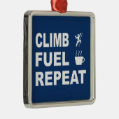 Klettern, Kraftstoff, wiederholen Ornament Aus Metall (Rechts)