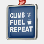 Klettern, Kraftstoff, wiederholen Ornament Aus Metall (Links)