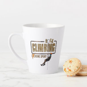 Klettern Latte Mug Milchtasse