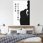 Klettern Leinwanddruck (Insitu (Schlafzimmer))