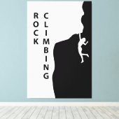 Klettern Leinwanddruck (Insitu (Holzboden))