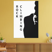 Klettern Leinwanddruck (Insitu (Wohnzimmer))