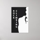 Klettern Leinwanddruck (Vorderseite)