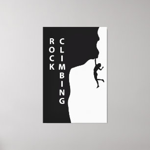 Klettern Leinwanddruck