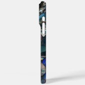 Klettern Lila Imitate aus Weißrosen Case-Mate iPhone Hülle (Rückseite / Links)