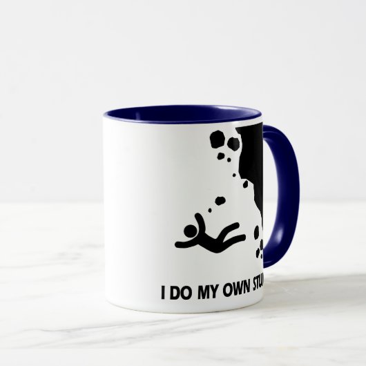 Klettern meine eigenen Bremsungen Tasse (VorderseiteRechts)