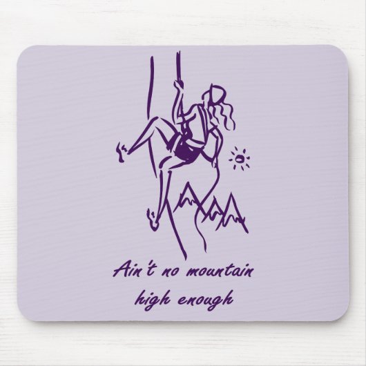 Klettern Mousepad (Vorne)