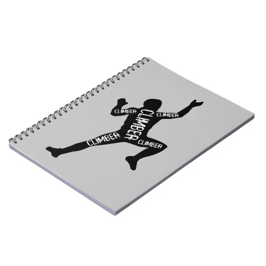 klettern notizblock (Linke Seite)