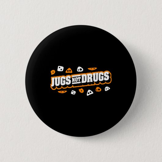 Klettern Outdoor Bergsport - Kletterer  Button (Vorderseite)