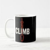 Klettern - Outdoor-Felsenklettern Seil-Abenteuer Kaffeetasse (Links)