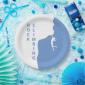 Klettern Pappteller (Party)