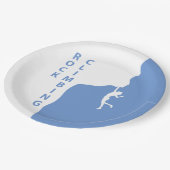 Klettern Pappteller (Schrägansicht)