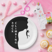 Klettern Pappteller (Party)