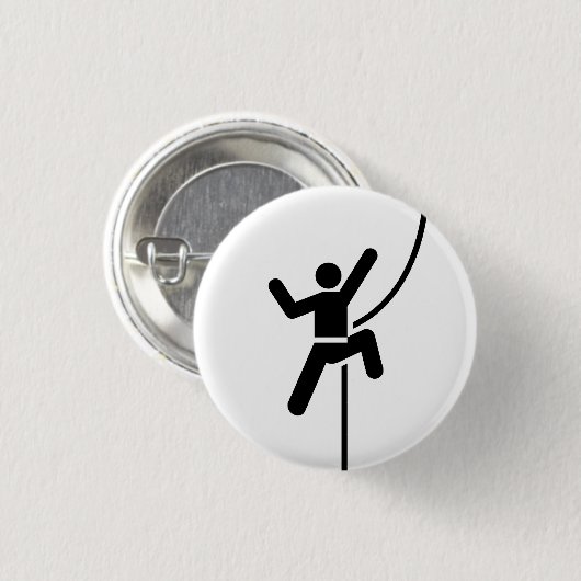 "Klettern-" Piktogramm-Knopf Button (Vorne & Hinten)