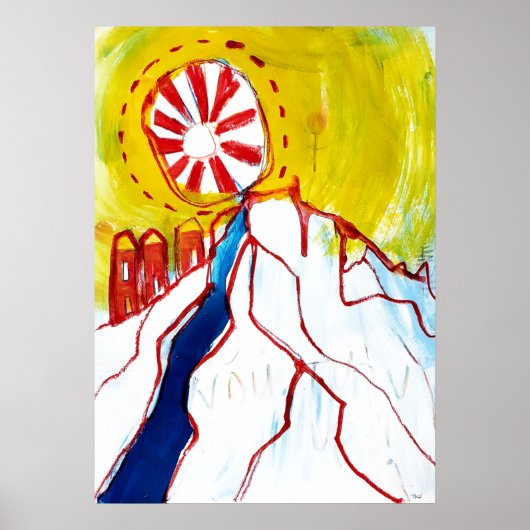 klettern poster (Vorne)