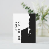 Klettern Postkarte (Stehend Vorderseite)