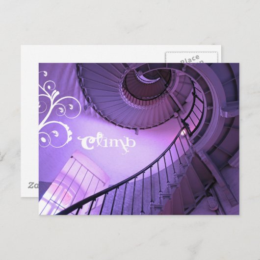 klettern postkarte (Vorne/Hinten)