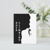 Klettern Postkarte (Stehend Vorderseite)