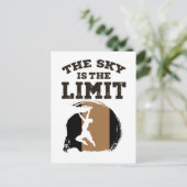 Klettern Postkarte (Stehend Vorderseite)