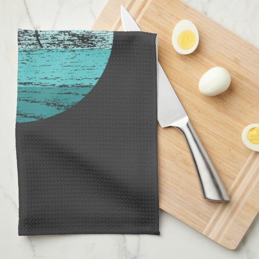 Klettern Retro Geschirrtuch (Viertel Falte)