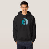 Klettern Retro Hoodie (Vorne ganz)