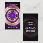 Klettern ringsum Filmemacher-Fotografen Visitenkarte (Vorne/Hinten)