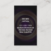 Klettern ringsum Filmemacher-Fotografen Visitenkarte (Rückseite)