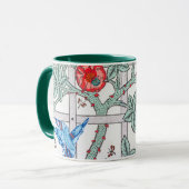 Klettern Rose & Kleiner Vogel, William Morris Tasse (Vorderseite Links)
