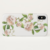 Klettern Rose Wasserfarben iPhone / iPad Gehäuse Case-Mate iPhone Hülle (Rückseite (Horizontal))