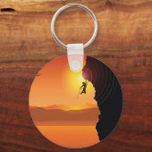 Klettern Schlüsselanhänger (Vorderseite)