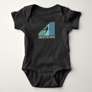 Klettern - Schwerkraft ist ein Mythos Baby Strampler
