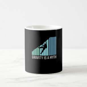 Klettern - Schwerkraft ist ein Mythos Kaffeetasse