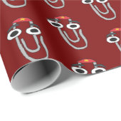 Klettern Sie auf den Rebell Geschenkpapier (Rolleneckpunkt)