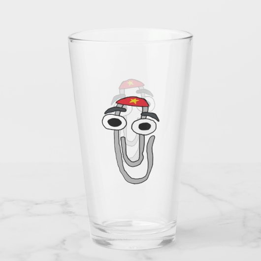 Klettern Sie auf den Rebell Glas (Rückseite)