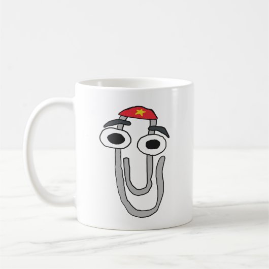 Klettern Sie auf den Rebell Kaffeetasse (Links)