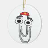 Klettern Sie auf den Rebell Keramik Ornament (Links)