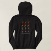 Klettern Sie durch den Aufstieg Hoodie (Design Rückseite)