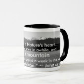 Klettern Sie einen Berg Tasse (VorderseiteRechts)