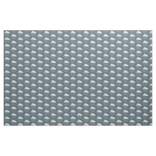Klettern Sie jedes Mountain Fun Mountain Klettern  Stoff (Fat Quarter (45,7 x 55,9 cm))