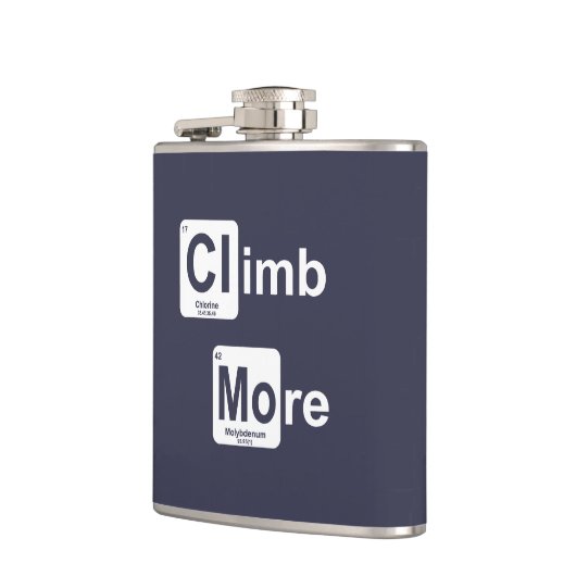 Klettern Sie mehr Flachmann (Links)