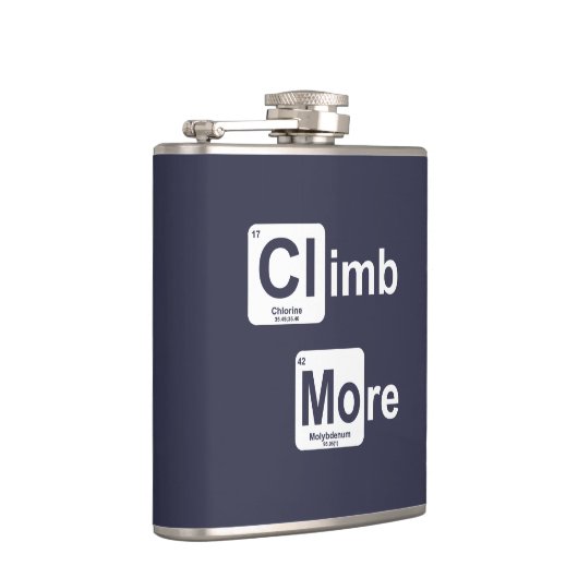 Klettern Sie mehr Flachmann (Rechts)