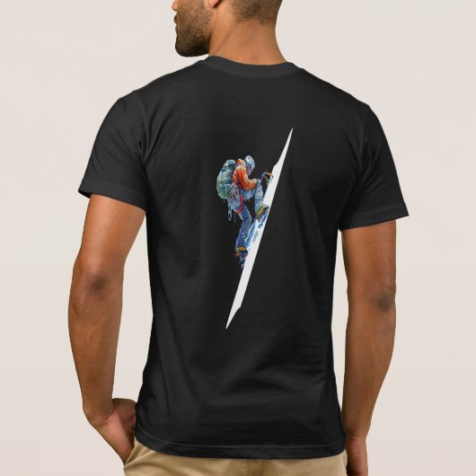 Klettern T-Shirt (Rückseite)