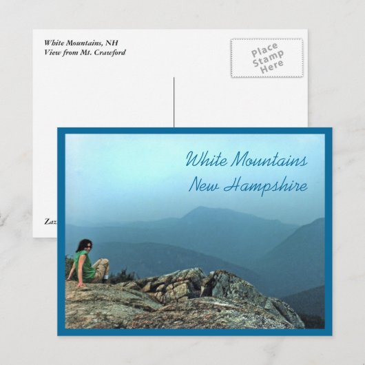 Klettern von Crawford Postkarte (Vorne/Hinten)