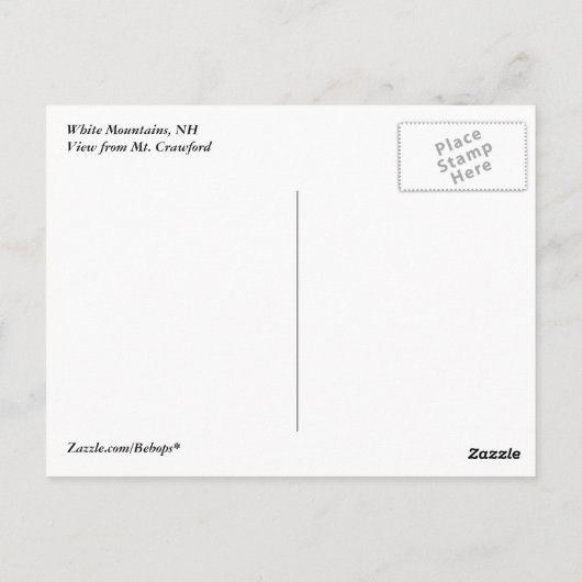 Klettern von Crawford Postkarte (Rückseite)