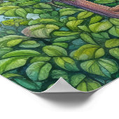 Klettern von Rose Poster (Ecke)