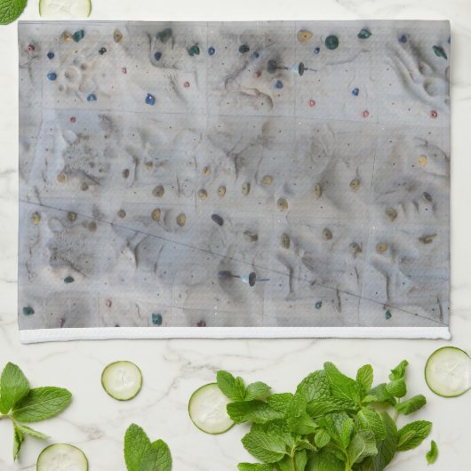 Klettern-Wand Geschirrtuch (Gefaltet)